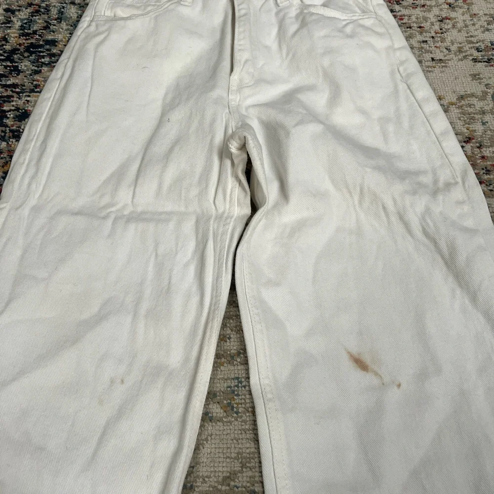 Girl H&M High-Waisted White flared Pants - Picture 5 of 9